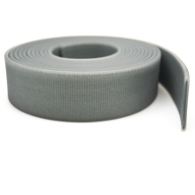 Graue Farben Soft Rubber PVC Gurtband Taschengriffe